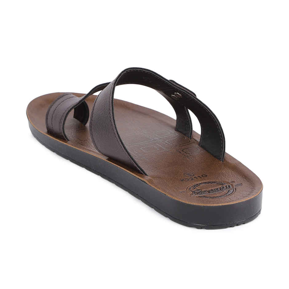 Paragon Men's Brown Pu Sandals PUK2211G UK 10