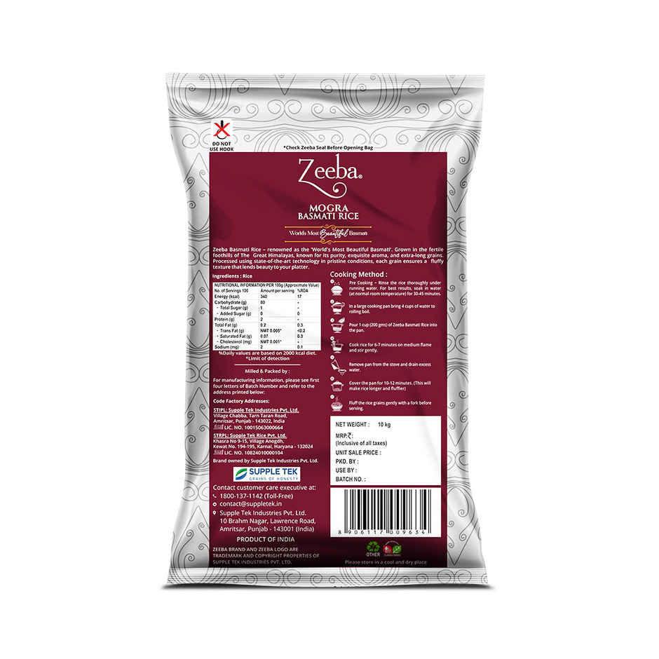 Zeeba Mongra Basmati Rice