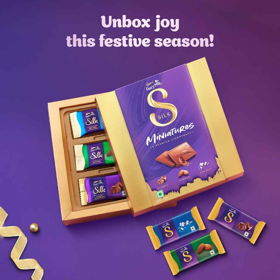 Cadbury Dairy Milk Silk Miniatures Premium Assorted Chocolate