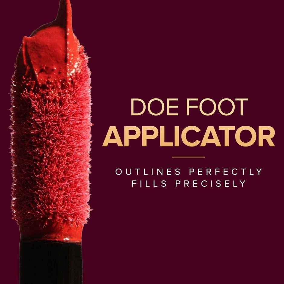 Coloressence Liquid Transfer Proof Lipstick | Red Chilly | Matte Finish | Smudgeproof |Long Lasting