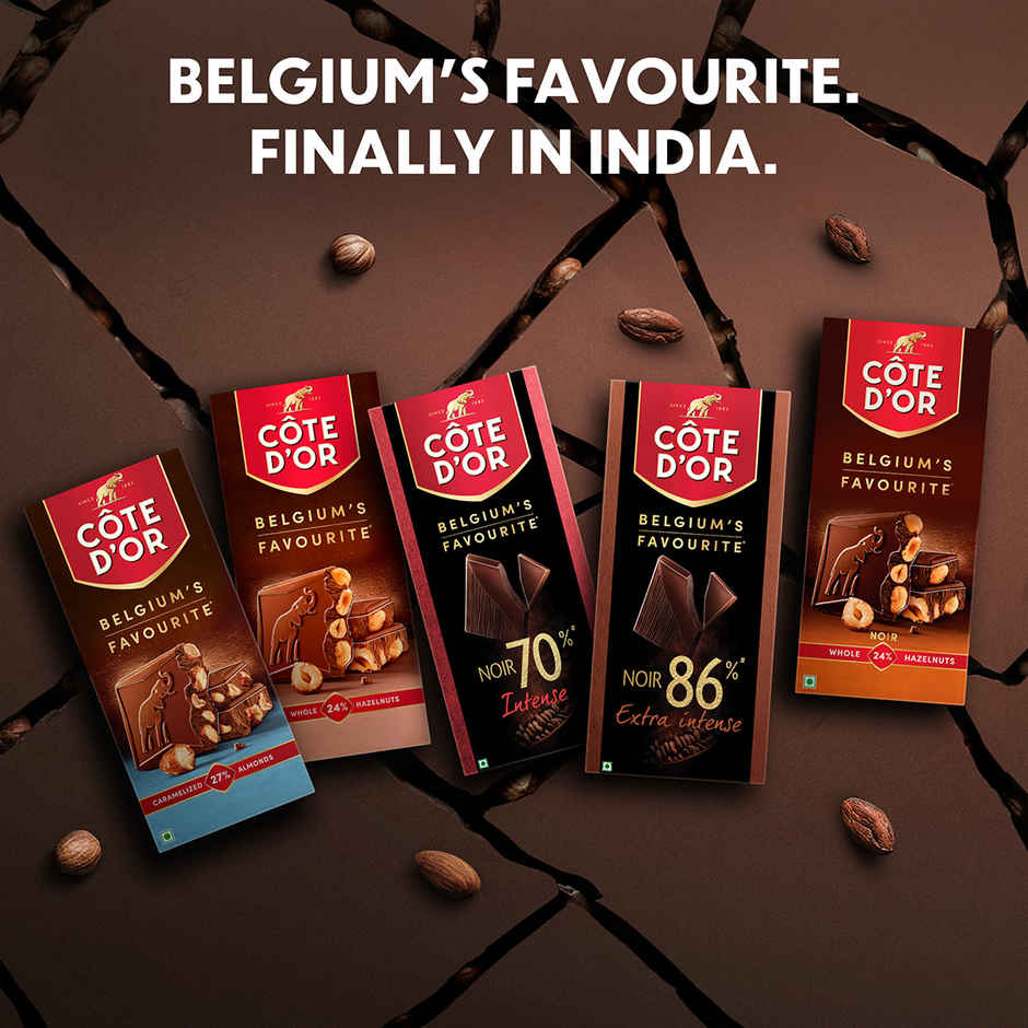 COTE D'OR Caramelized Almonds Milk Premium Belgian Chocolate Bar