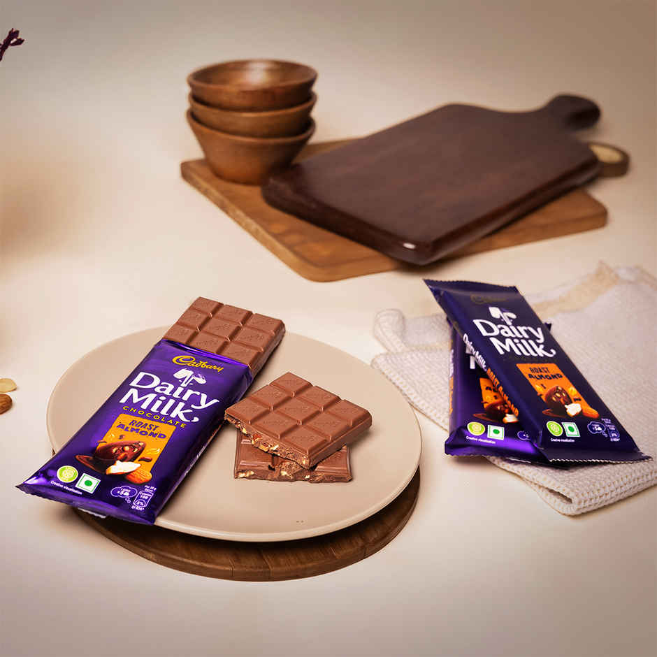 Cadbury Dairy Milk Roast Almond Chocolate Bar Cricket Pack
