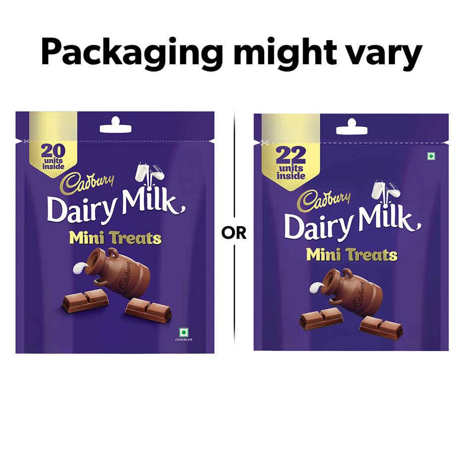 Cadbury Dairy Milk Minis Home Treats Chocolate Combo