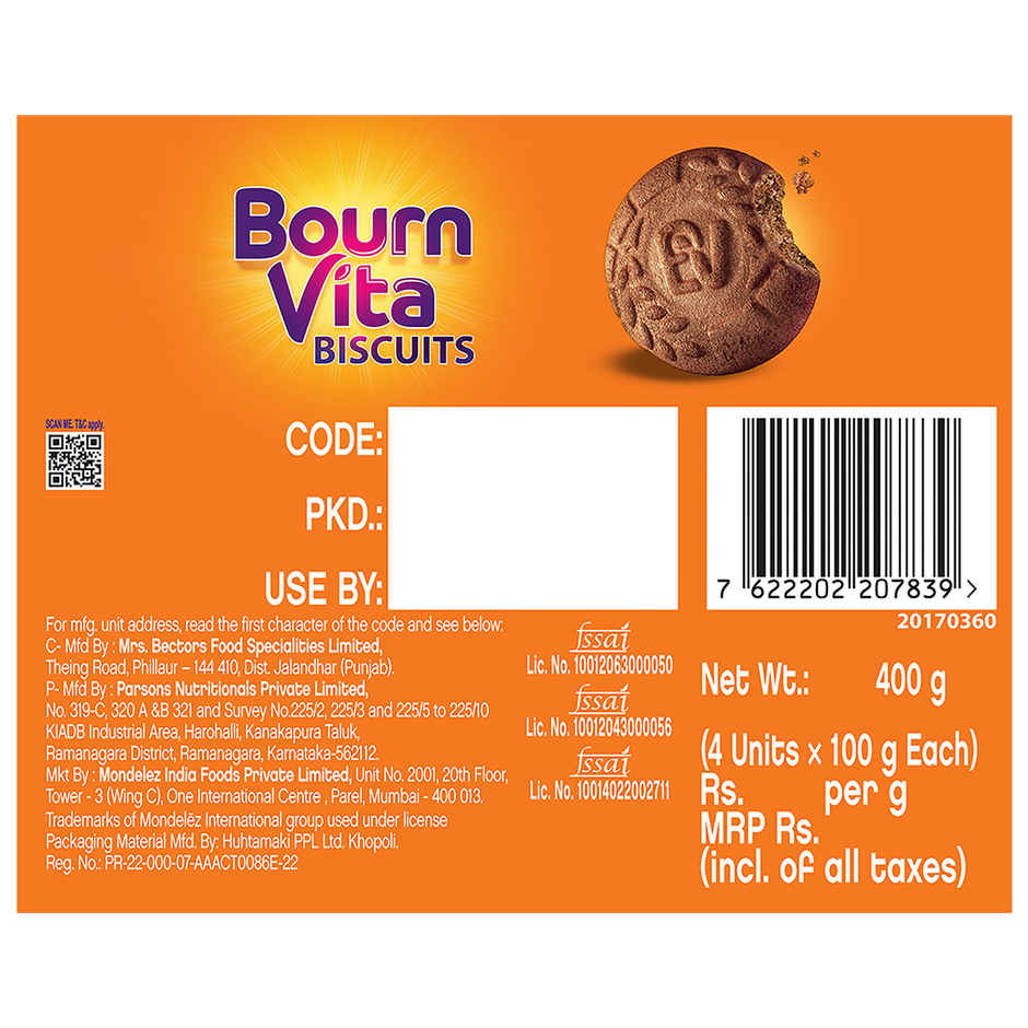 Bournvita Biscuit Pack
