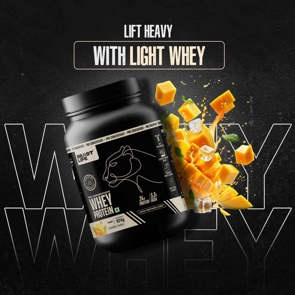 BeastLife Pro Whey Protein Mango flavour