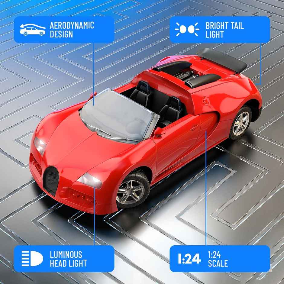 Mirana Lancer Model A RC Car- Red