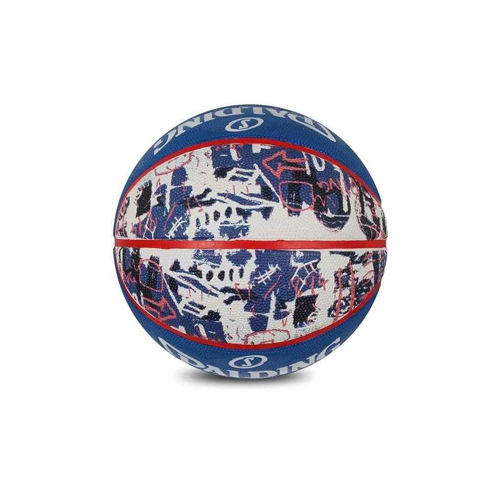 Spalding Graffiti Rubber Basketball | Blue-Red