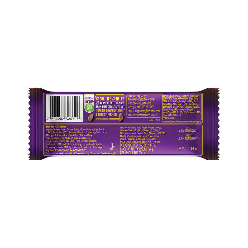 Cadbury Dairy Milk Silk Ganache Chocolate Bar Valentine's Gift Pack