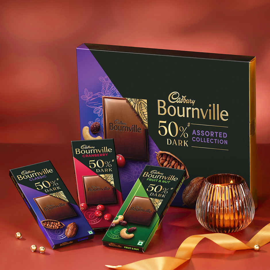 Cadbury Bournville Dark Chocolate Assorted Collection Diwali Gift Pack