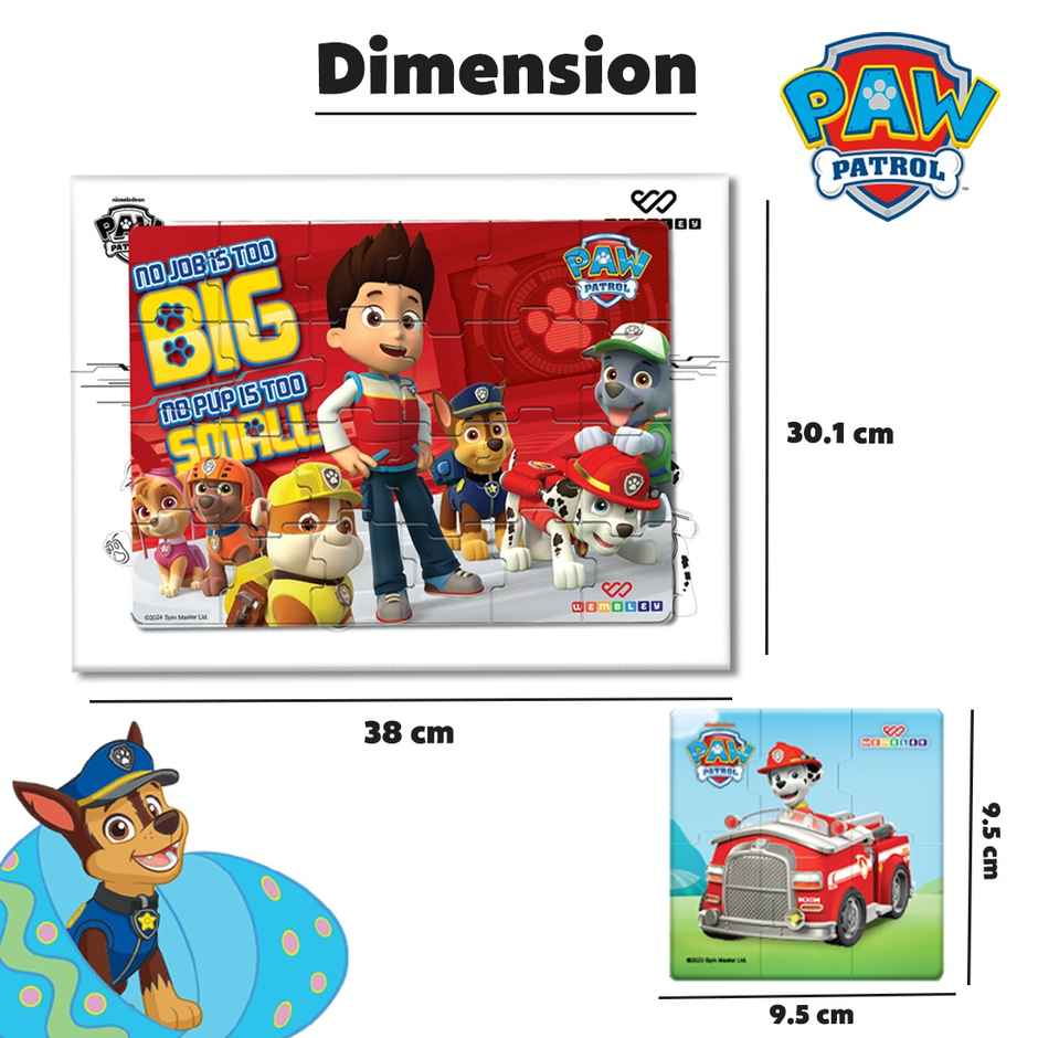 Wembley Paw Patrol 5 in 1 Magnetic Puzzles for Kids Activity DIY Creative Set