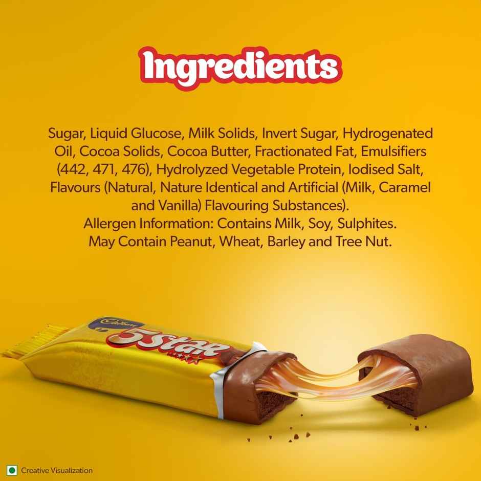 Cadbury 5 Star Chocolate Bar Kitted Pack