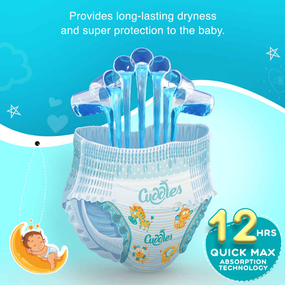 Cuddles Baby Pant Diaper - XXL | 42 Pieces | 15-25kg | Upto 12 hours Protection, 2X Softer