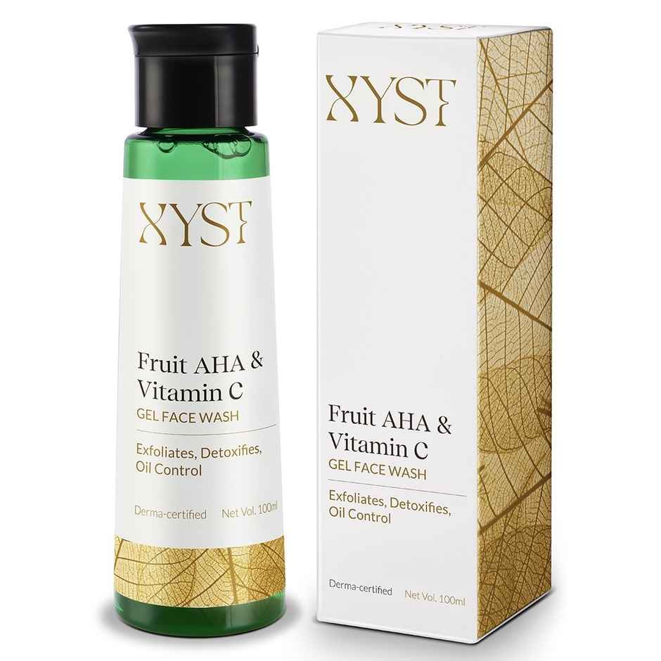 Xyst Vitamin C + Fruit Aha Gel Face Wash For Acne Control