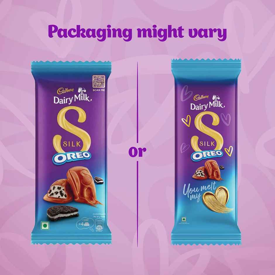Cadbury Dairy Milk Silk Oreo Chocolate Bar Valentine's Gift Pack