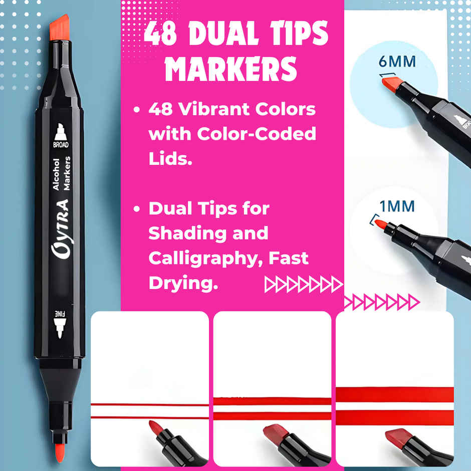 Oytra Marker Pens Alcohol Ink Set