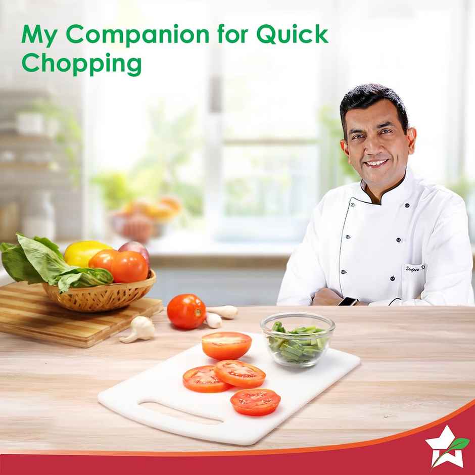 Wonderchef Ambrosia Vegetable Chopping Board | 11.5 Inch X 8 Inch | 6Mm Thickness