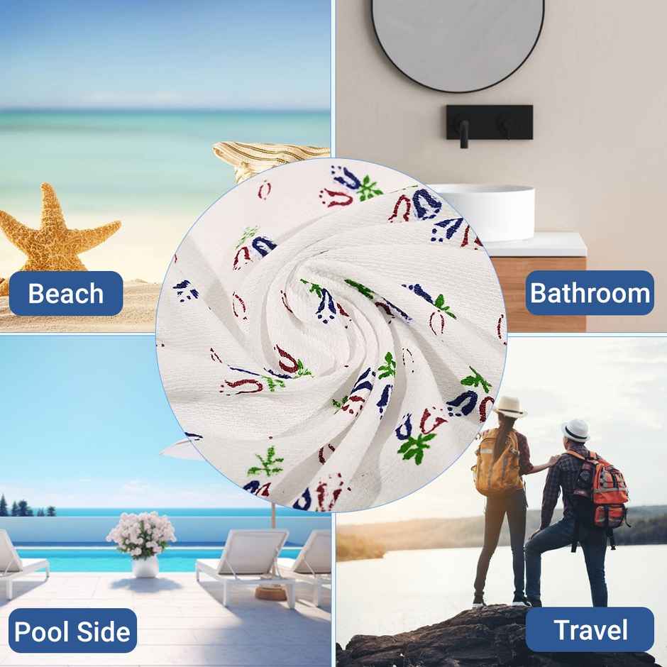 Kuber Soft Bath Towel for Women | Cotton Travel Towel 30x60 Inch | Assorted