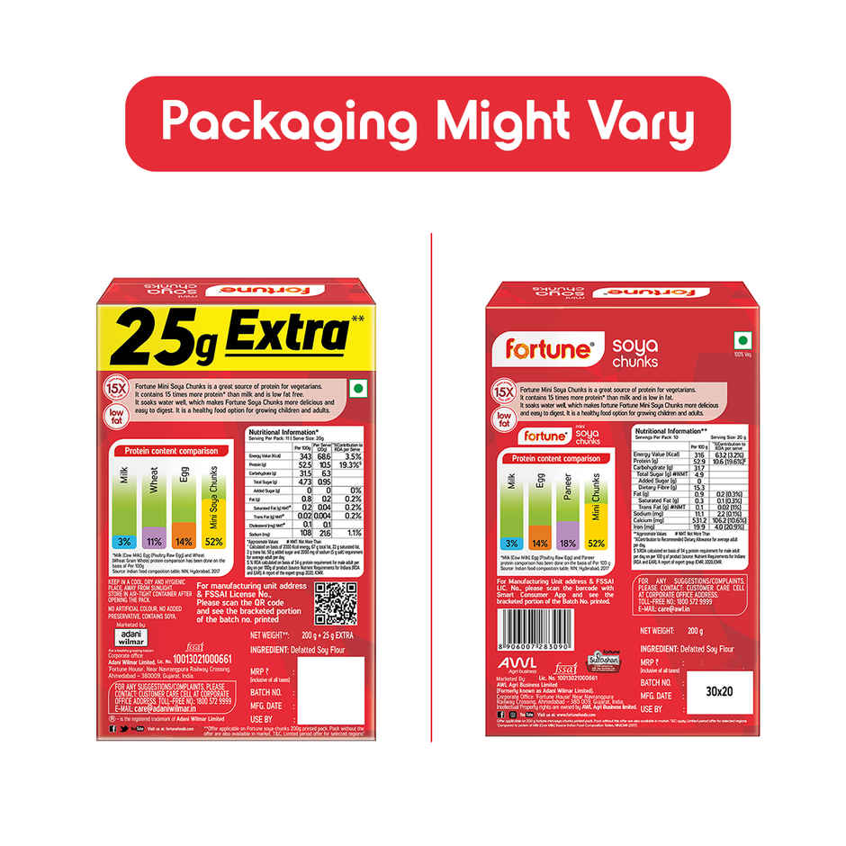 Fortune Mini Soya Chunks