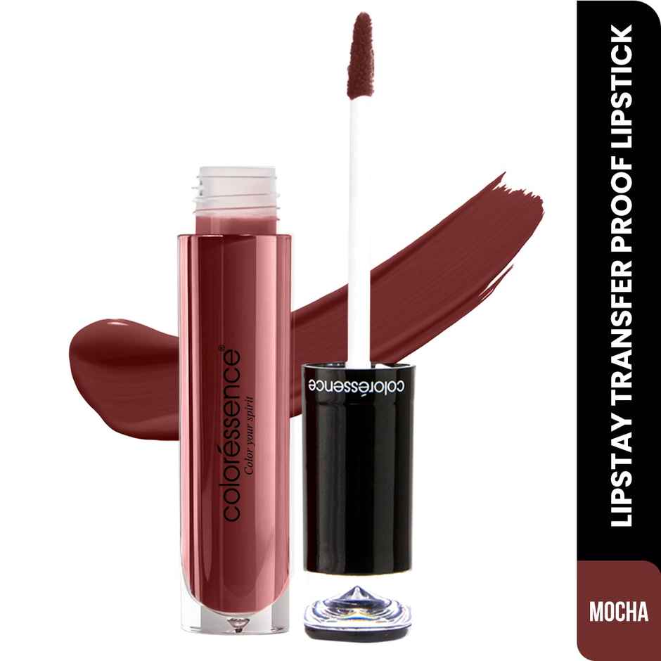Coloressence Liquid Transfer Proof Lipstick | Mocha brown | Matte Finish |Smudgeproof |Long Lasting