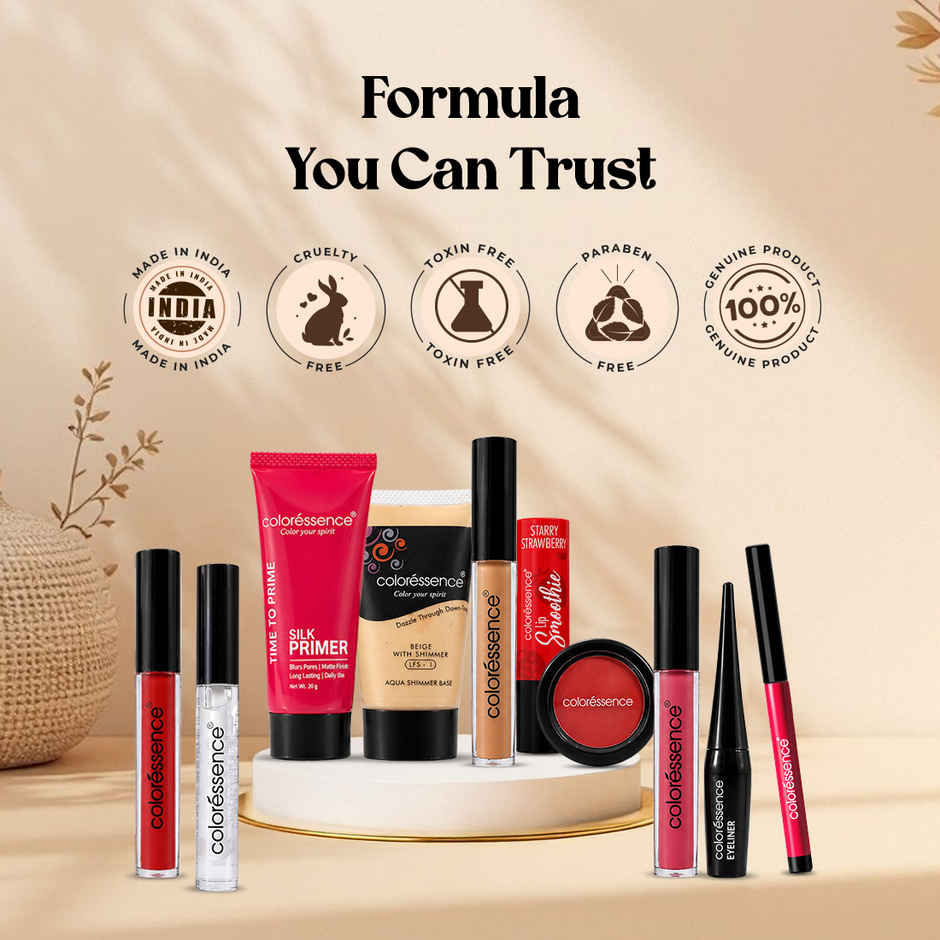 Coloressence Face Makeup Essentials Kit| Premium Makeup Gift Set for Women | Complete Beauty Kit