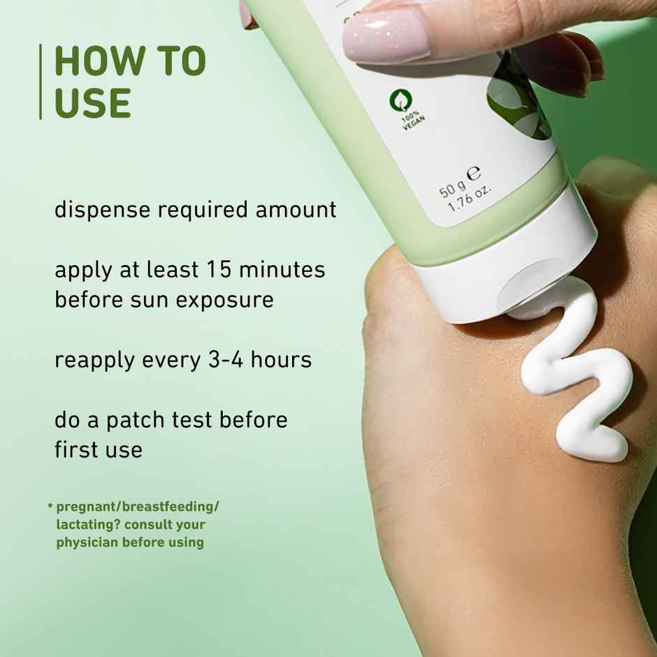 Plum Green Tea - Zinc Super-Matte Sunscreen Gel Spf 50 Pa ++++ For Oily Skin