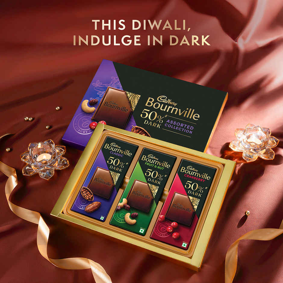 Cadbury Bournville Dark Chocolate Assorted Collection Diwali Gift Pack Combo