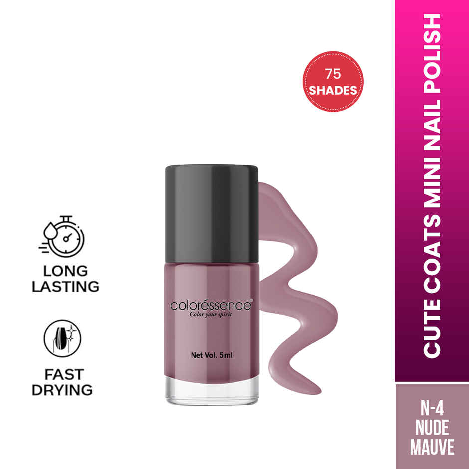 Coloressence Mini Nude Nail Polish - Nude Mauve