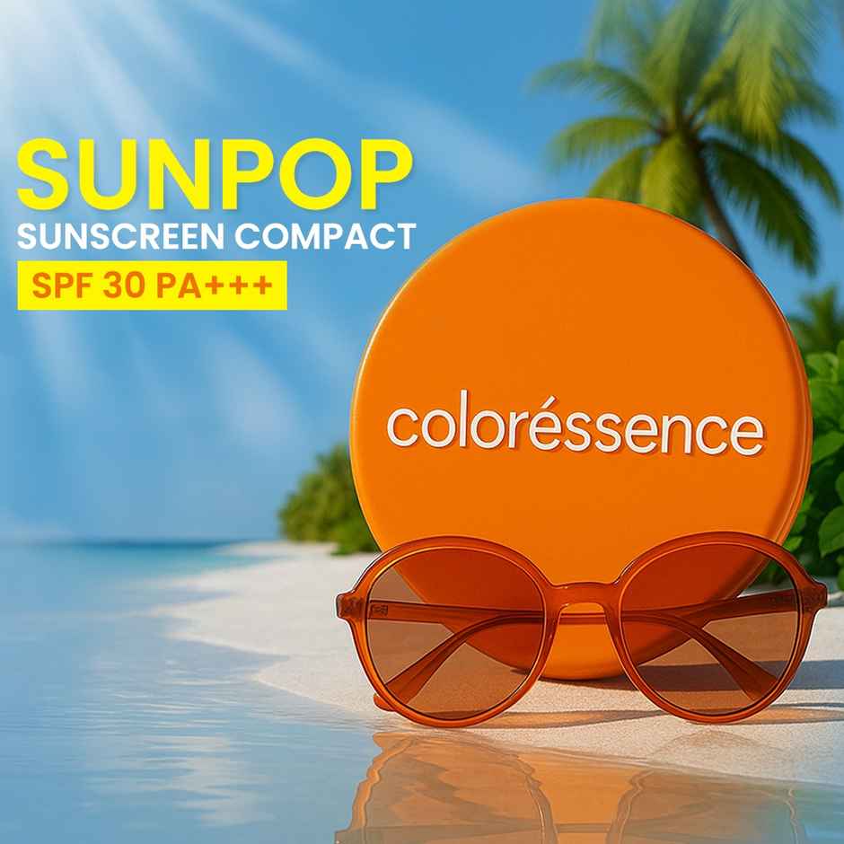 Coloressence Sun Pop Sunscreen Compact SPF 30 PA+++ | Matte Finish with Oil Control