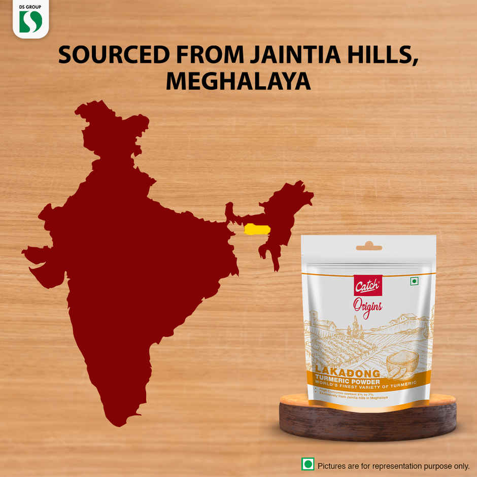 Catch Lakadong Turmeric Powder