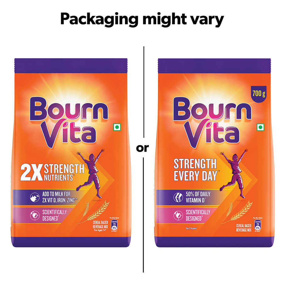 Bournvita Chocolate | Cereal Based Drink Mix Pouch