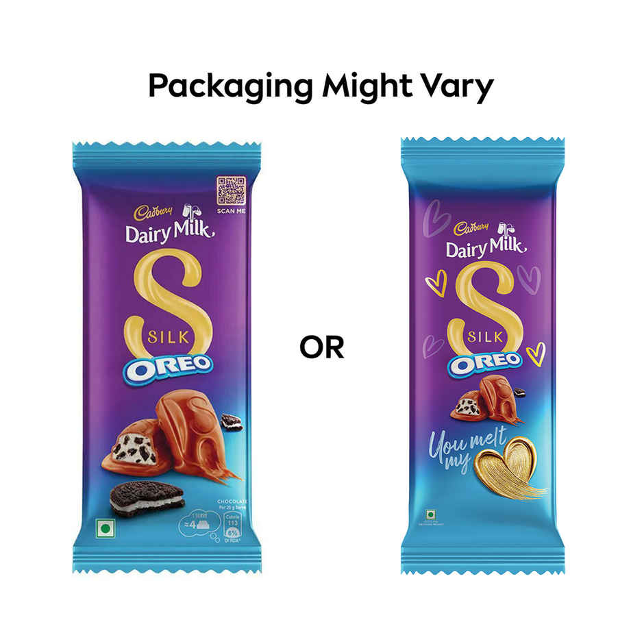 Cadbury Dairy Milk Silk Oreo Chocolate Bar Combo