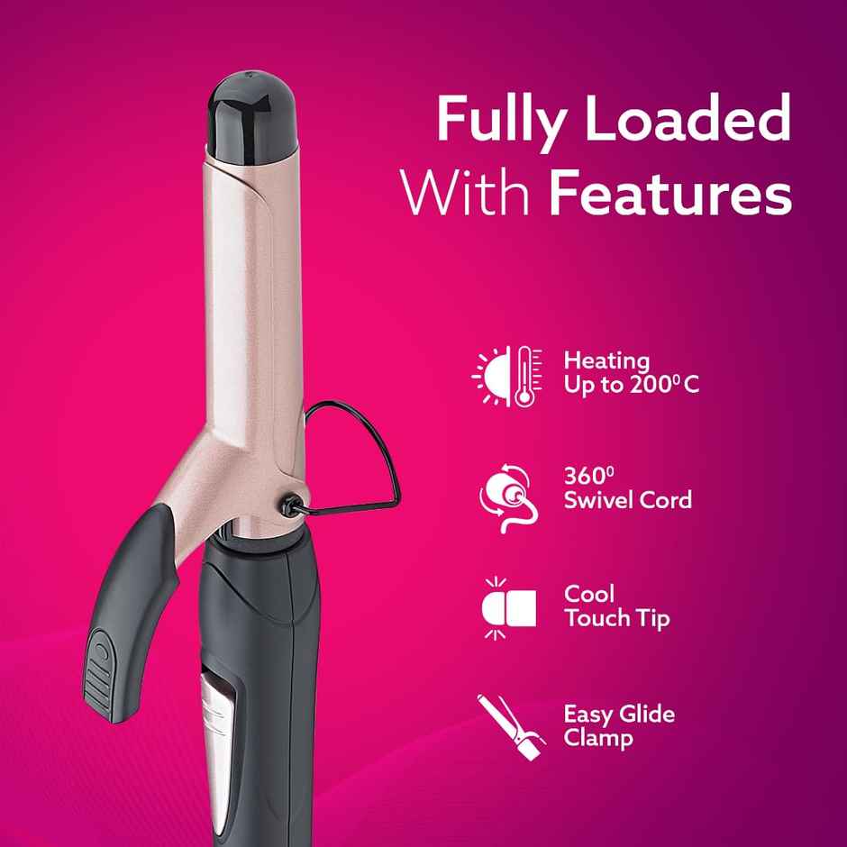 Agaro HC-6001 Hair Curler With 25Mm Barrel