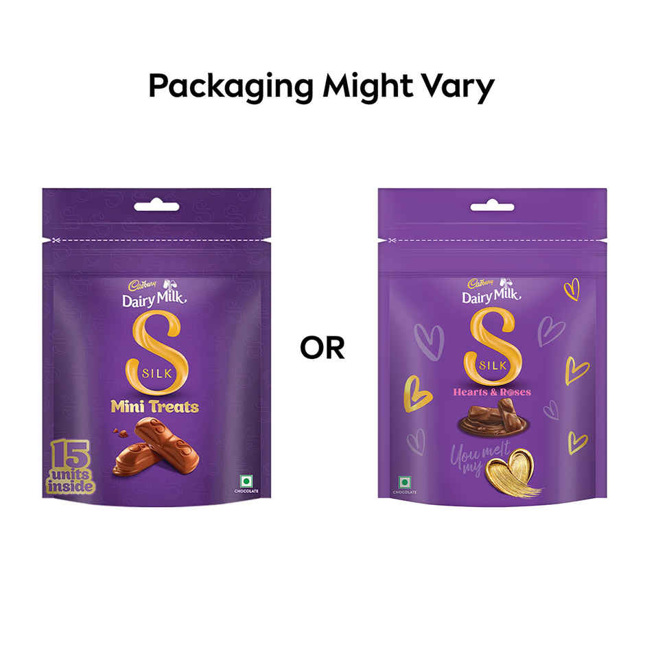 Cadbury Dairy Milk Silk Chocolate Mini Treats Pack Combo