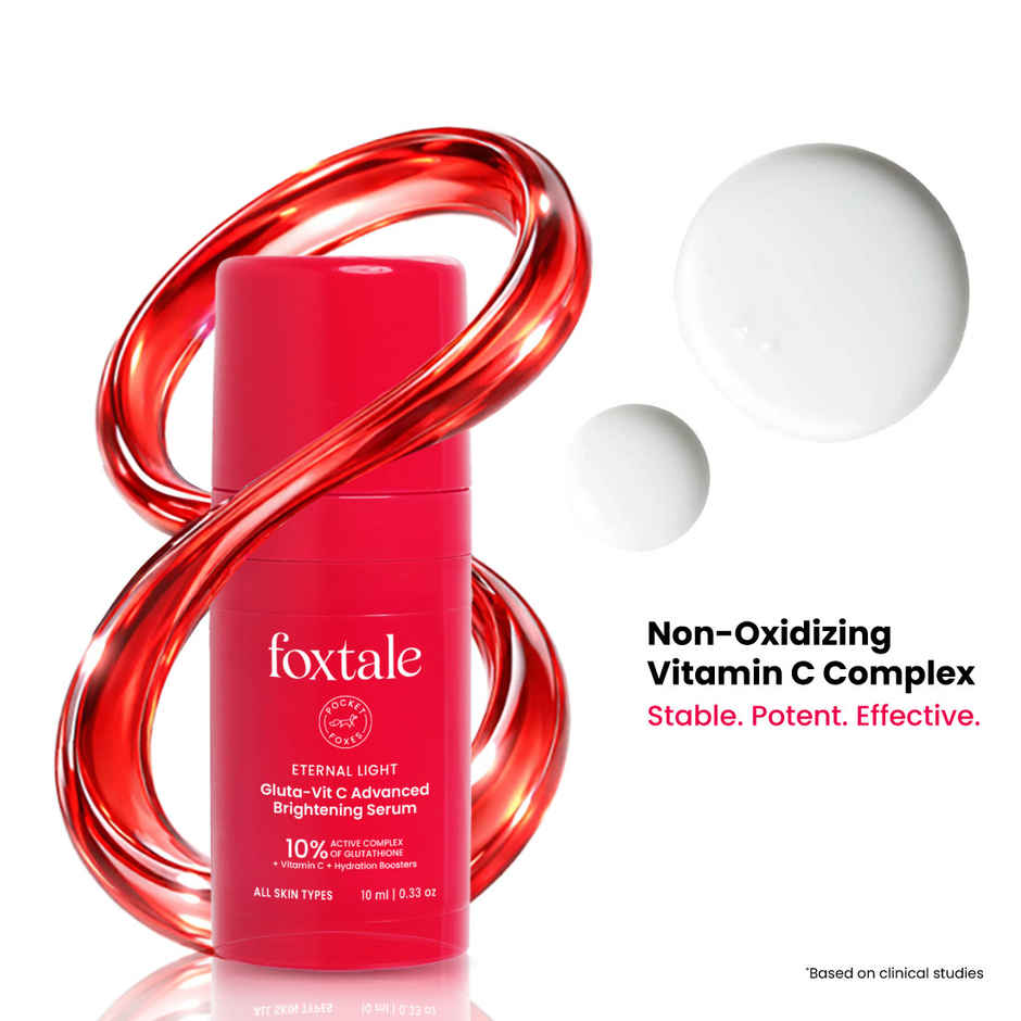 Foxtale 10% Vitamin C-Glutathione Glow Face Serum
