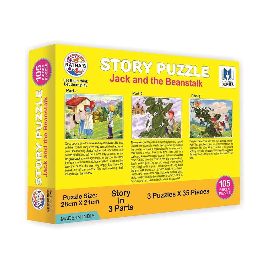 Ratna's Story Puzzle Jack & The Beanstalk