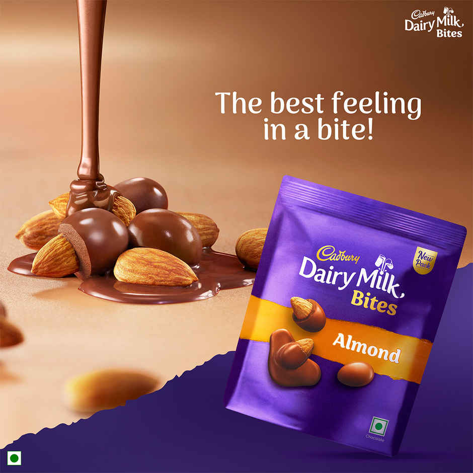 Cadbury Dairy Milk Bites Almond Chocolate Pack