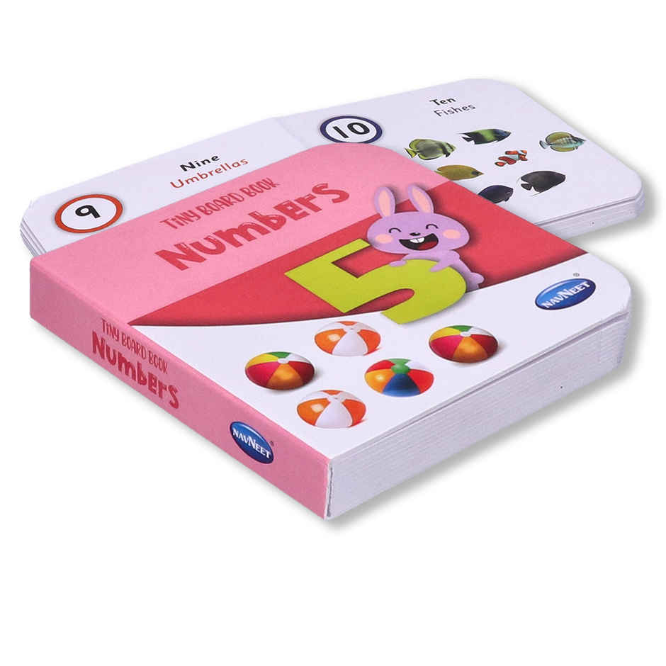 Navneet Tiny Board Book- Numbers Board Book for Little Ones | Age 1-4 Years