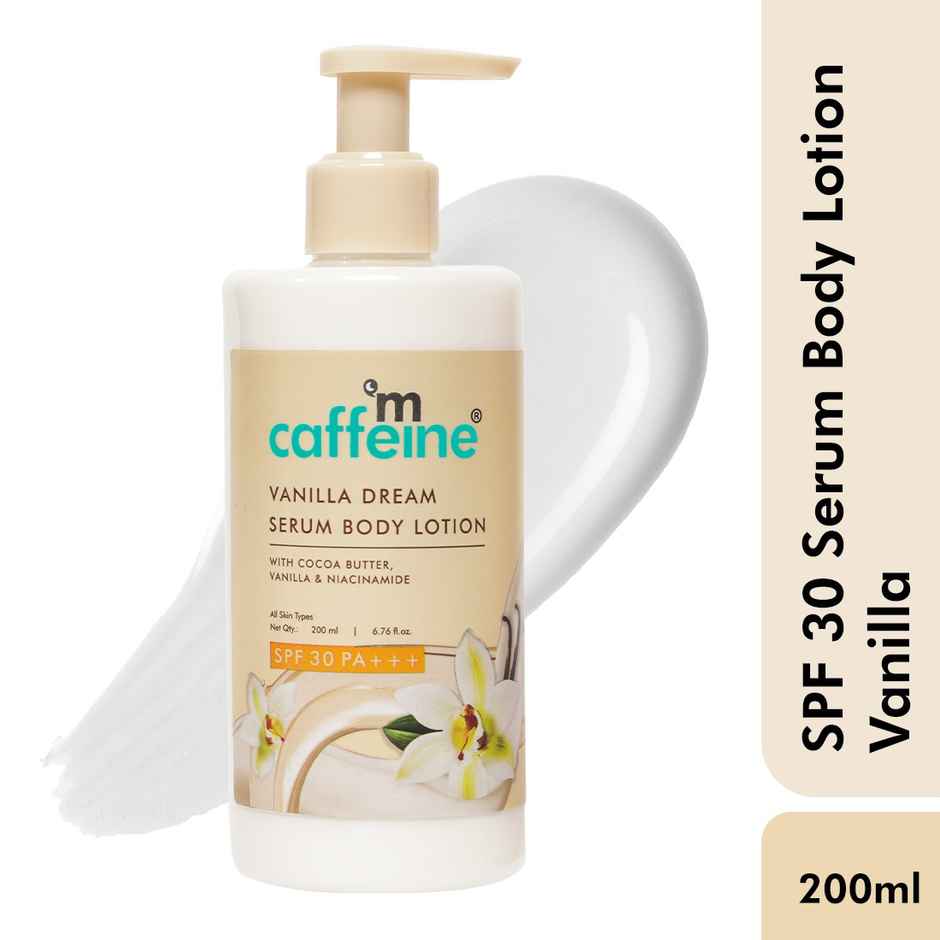 mCaffeine Vanilla Dream Serum Body Lotion SPF 30 PA+++
