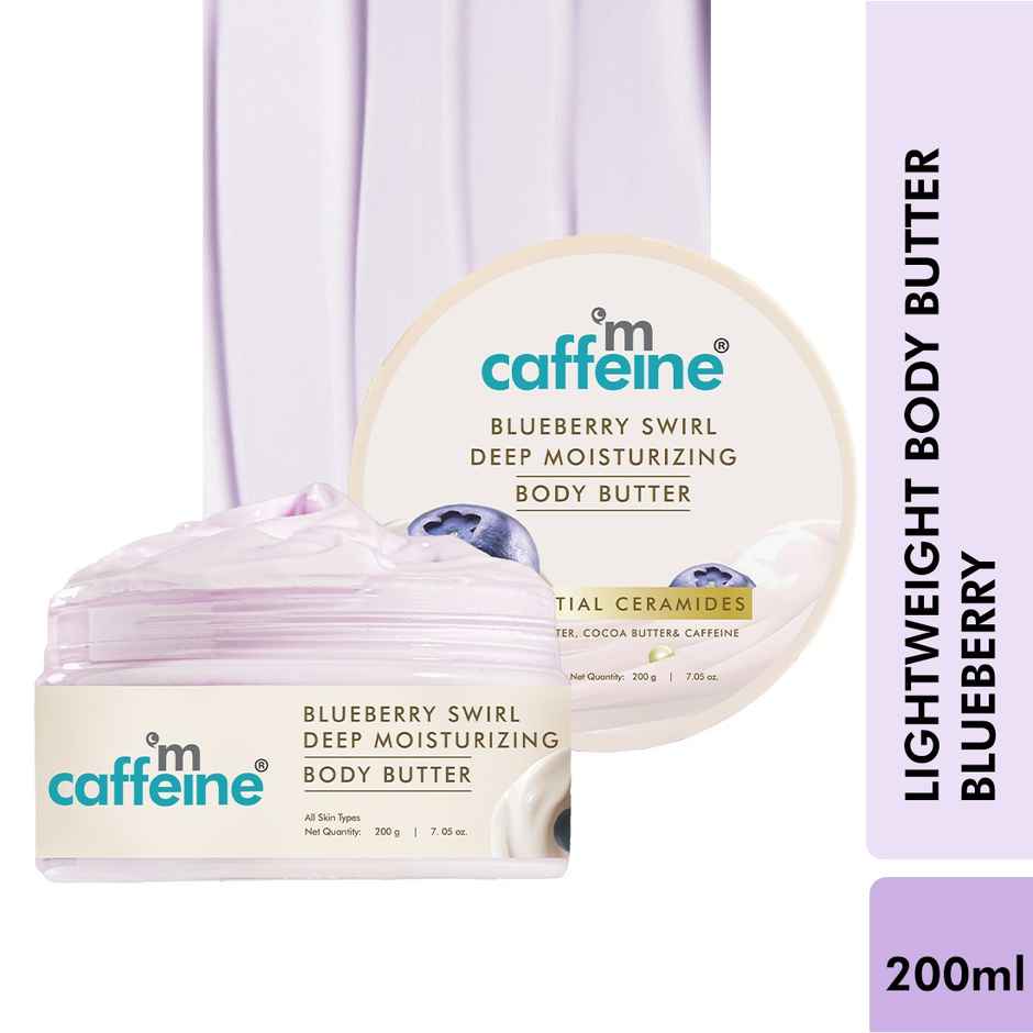 mCaffeine Blueberry Swirl Deep Moisturizing Body Butter