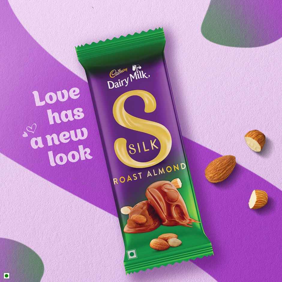 Cadbury Dairy Milk Silk Roast Almond Chocolate Bar