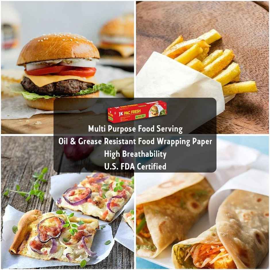 JK Pac Fresh Food Wrapping Paper | 20 m | Practical & Useful