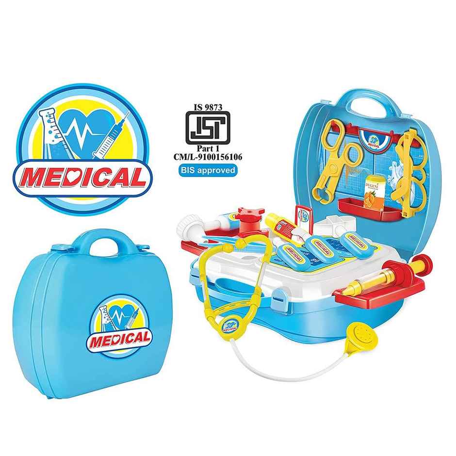Wembley Pretend Play Doctor Play Sets For Kids Doctor Kit Toys With Suitcase (Doctor Set - Box)