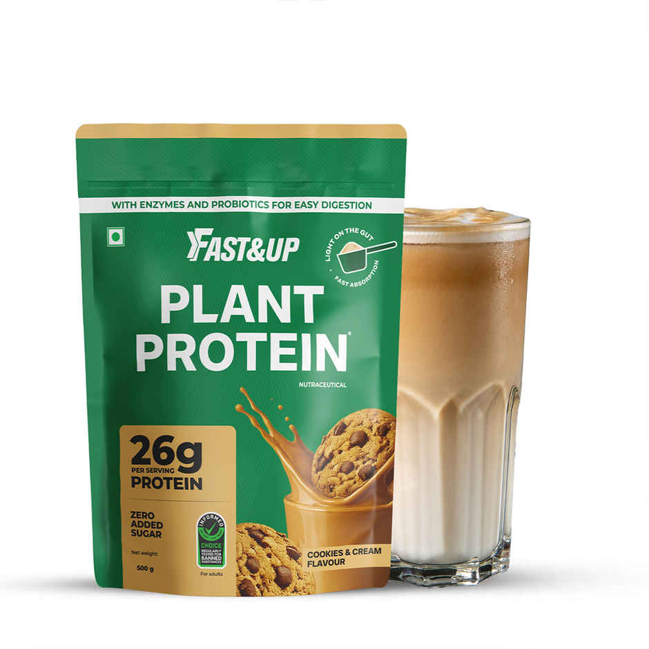 Fast & Up Plant Protein | Cookies & Cream