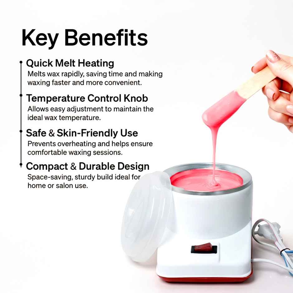 Namyaa Professional Electric Wax Heater | Fast Heating Wax Warmer for Smooth Hair Removal