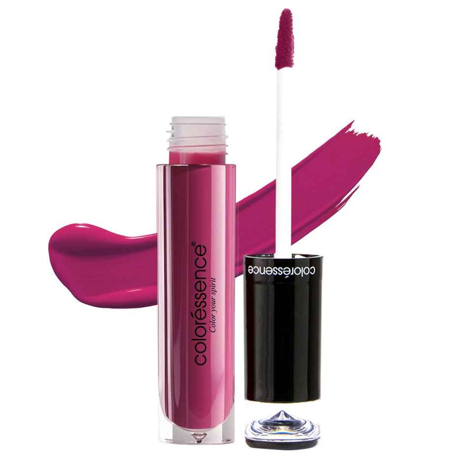 Coloressence Liquid Transfer Proof Lipstick | Pink Flame | Matte Finish | Smudgeproof |Long Lasting