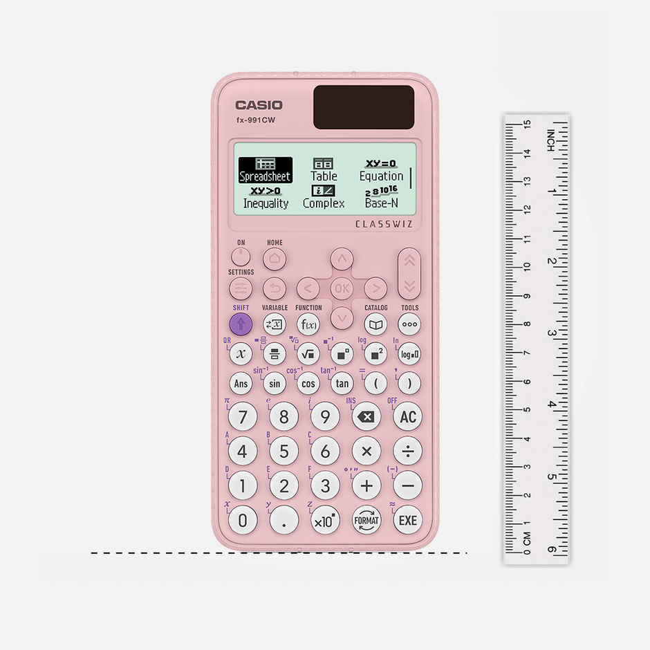 Casio FX-991CW Classwiz Non-Programmable Scientific Calculator | Pink