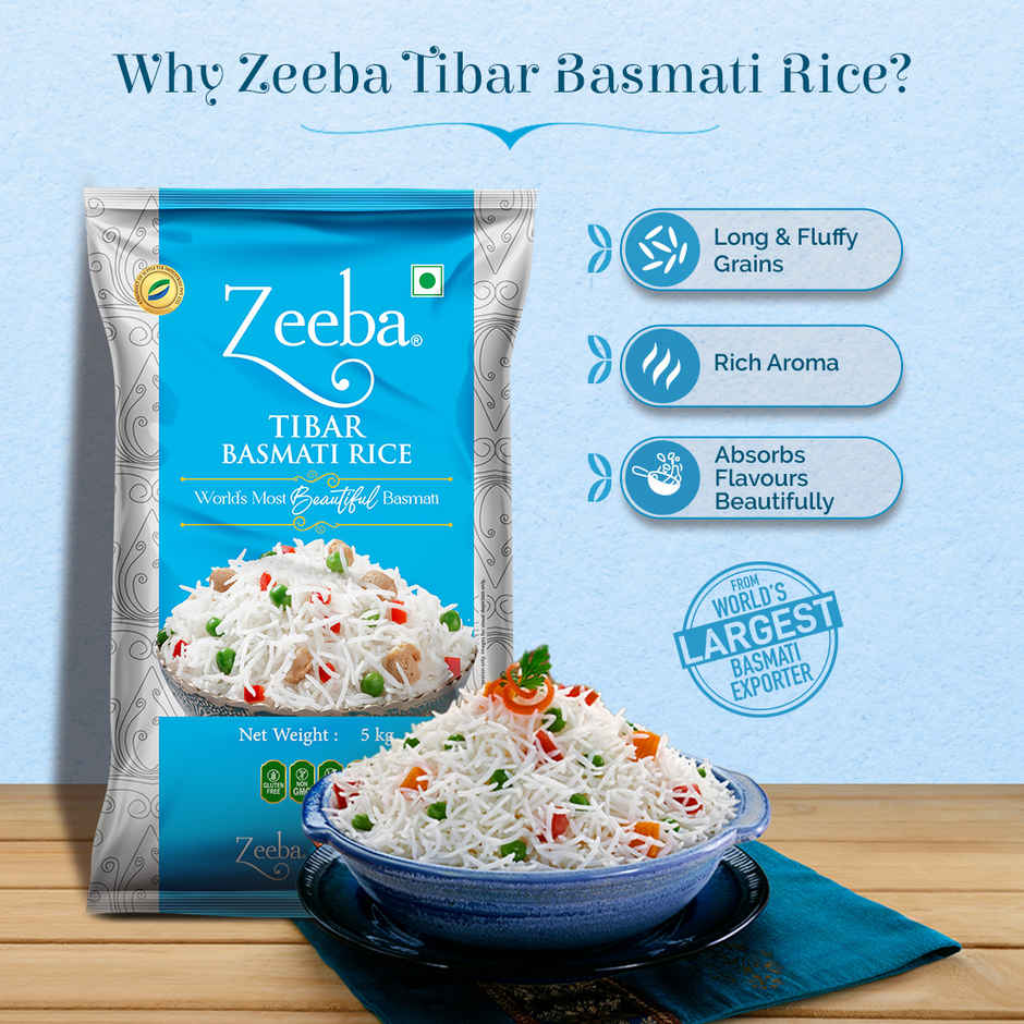 Zeeba Tibar Basmati Rice