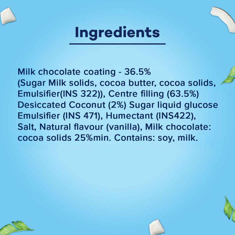 Bounty Coconut Filled Chocolate Bar, Soft & Tender Coconut in the Centre