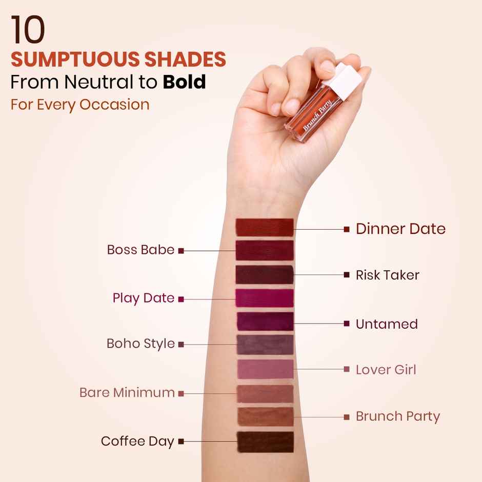 Mattlook Match My Mood Liquid Lipstick Set | Enriched with Jojoba Oil | Most Running Shades