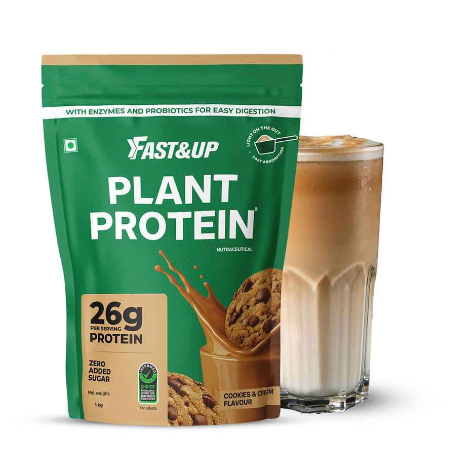 Fast & Up Plant Protein | Cookies & Cream